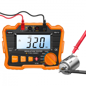 Мегаомметр цифровой ANENG MH10 orange-3